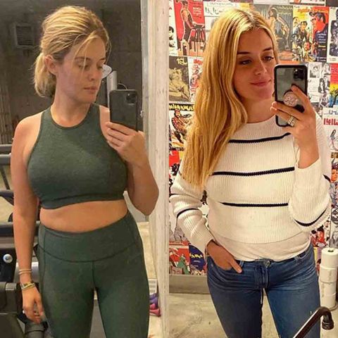 Clothing, Waist, Shoulder, Blond, Sportswear, Abdomen, Crop top, Jeans, yoga pant, Trunk,